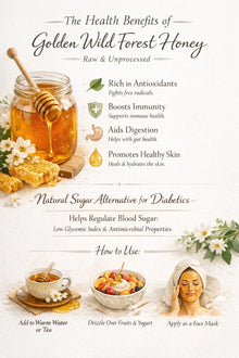 Golden Wild Forest Honey (300gm)