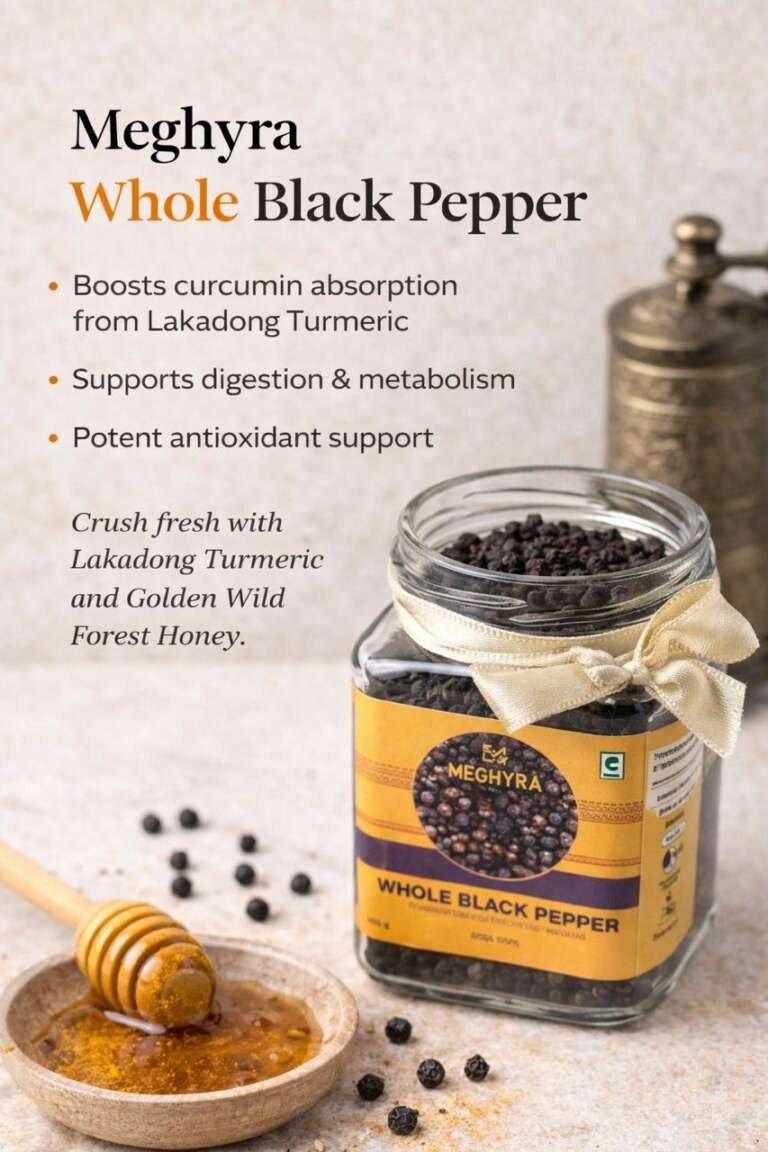 Whole Black Pepper (300gm)